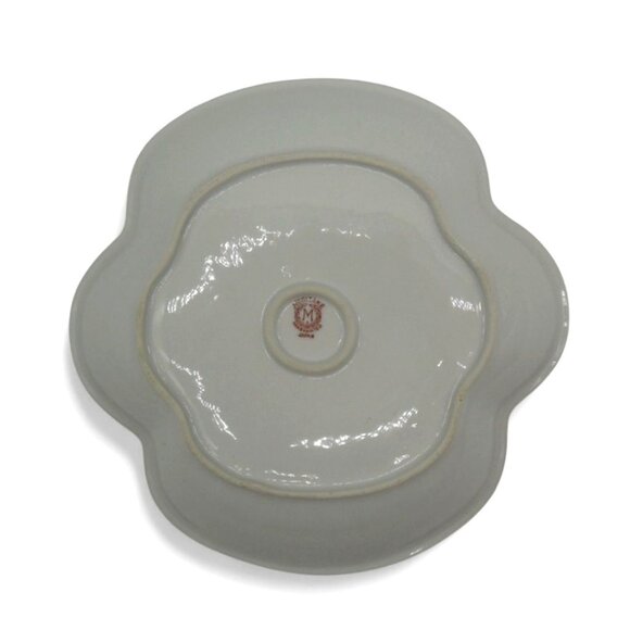 NORITAKE Floral Poppy Hand-Painted Porcelain Dish Made In Japan, Vintage - Picture 10 of 11